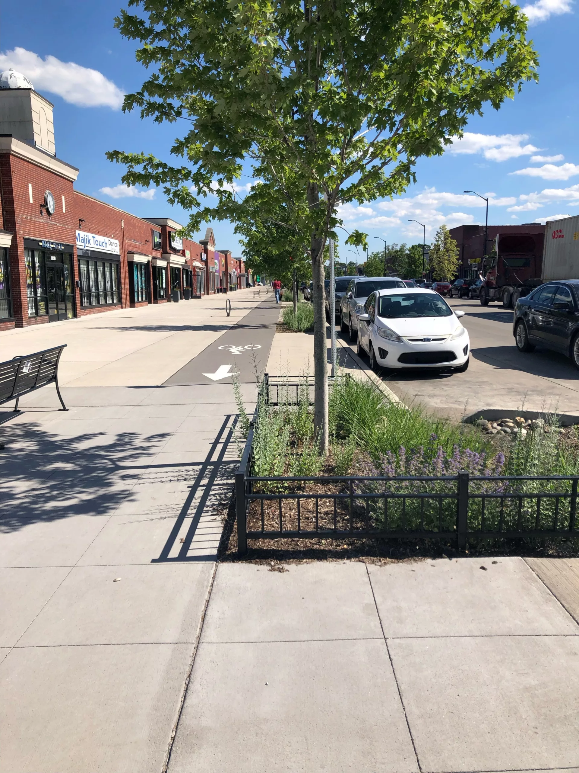 Livernois Streetscape Enhancements Site Civil Engineering Design