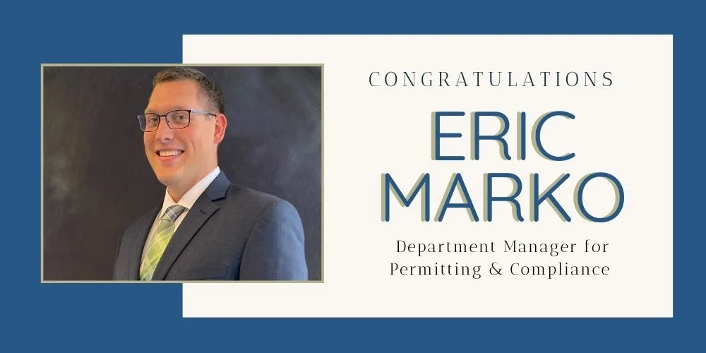 Eric Marko, P.E., named Department Manager for Permitting & Compliance at NTH Consultants, Ltd.